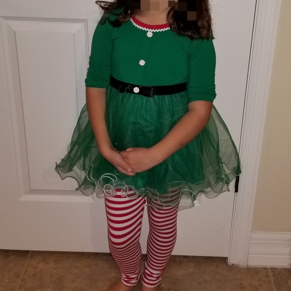 Bonnie jean Christmas elf 2 piece set.